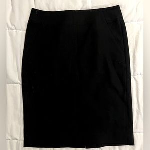 Ann Taylor Loft pencil skirt in black. Office staple!